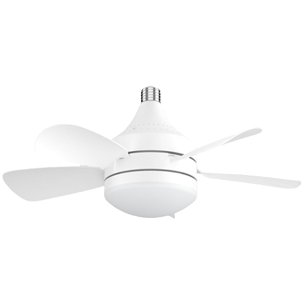 Ventilador de techo LED ajustable con viento fuerte, distribución uniforme de iluminación eficiente de energía para el hogar, recámara, oficina