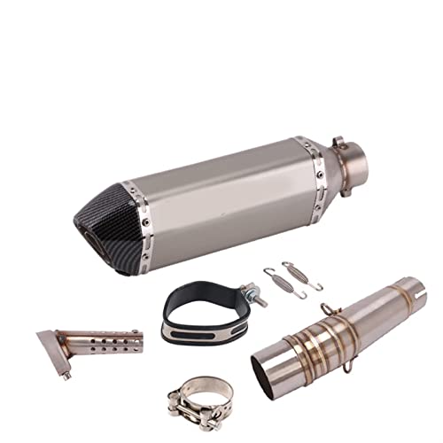 オートバイに適合するNC750S NC750X NC 750 S X 2014 2015 2016 2017 2018 2019 2020 排気マフラー修正されたエスケープモト 51 ミリメートルミドルリンクパイプスリップオン