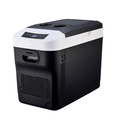 HHCTEBEC Refrigerador/Calentador EléCtrico para Coche De 28 L, Enchufable, PortáTil, De 220 V AC Y 12 V DC, para Camping, Viajes Y Autocaravanas