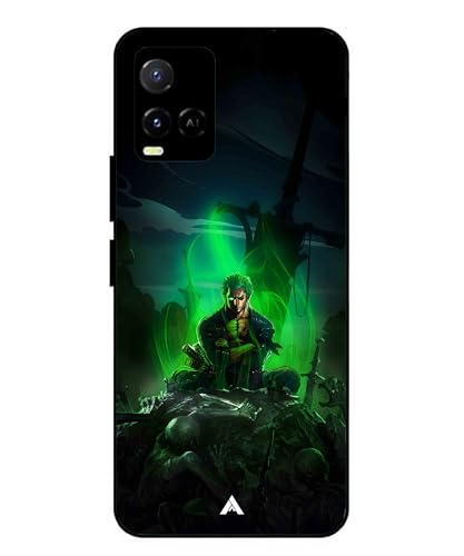 Image of Premium Anime 1 Case for Vivo Y21 (Glossy Finish) Soft-Touch Metal TPU Back Cover, Shockproof, Designer, Aesthetic Mobile Phone Case
