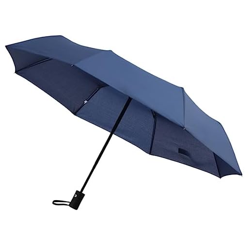 Compact Auto-Open Travel Umbrella