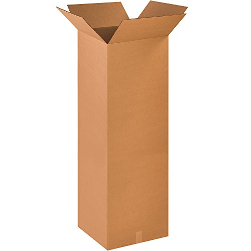 Image of TAPE LOGIC 18 x 18 x 48 Corrugated Cardboard Boxes, Tall 18 inchL x 18 inchW x 48 inchH, Pack of 10 | Shipping, Packaging, Moving, Storage Box for Home or Business, Strong Wholesale Bulk Boxes