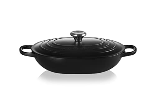 Le Creuset Signature Oblong Bräter aus Gusseisen, 31 cm, 3,4 Liter