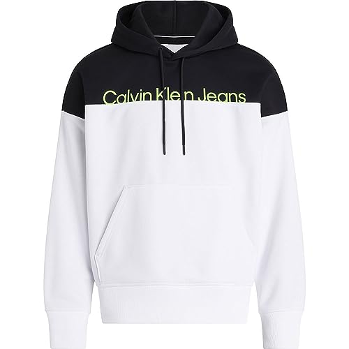 Sweat Calvin Klein Jeans Institutional Colorblo L contre le froid avec style urbain