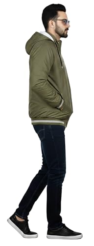 Image of Export Quality Reversible Puffer Jacket in AD94 Material best for Winterwear /Hiking /Biking /Camping /Mountaineering /Racing /Climbing /Tracking(Control Temperature up to 3 Degree Celsius.)(3C)