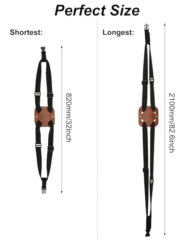 Image of Luggage Straps, Lapinchen Bag Bungee, Luggage Bungee, Luggage Straps Suitcase Adjustable Belt, Adjustable and Portable Travel Suitcase Accessory (2Pack Brown)