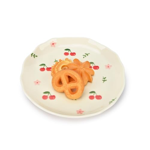 Koythin Ceramic Dessert Plates, Cute Fruits Dinner...