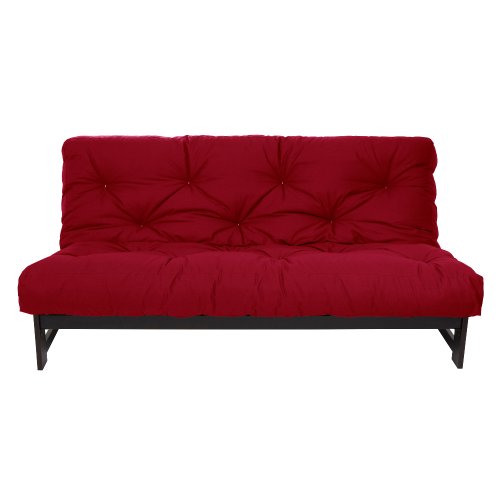 Mozaic Futon Mattress, 8", Red