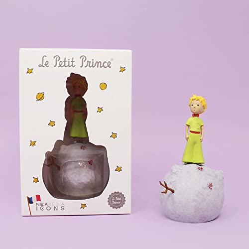 NEAMEDIA THE CHARACTER COMPANY Le Petit Prince sur sa planète 12cm, Objet Déco et Design Moderne, Anniversaire, Baptême, Mariage, Naissance, Fête des Mères