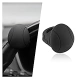 Car Steering Wheel Knob,360° Rotatable Car Steering Wheel Booster,Universal Anti-Slip Silicone Steering Wheel Spinner Car Interior Accessories for Most Cars Trucks SUVs (Black)