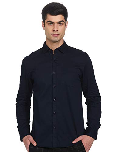 Image of Ruggers by Unlimited Men's Solid Slim fit Casual Shirt