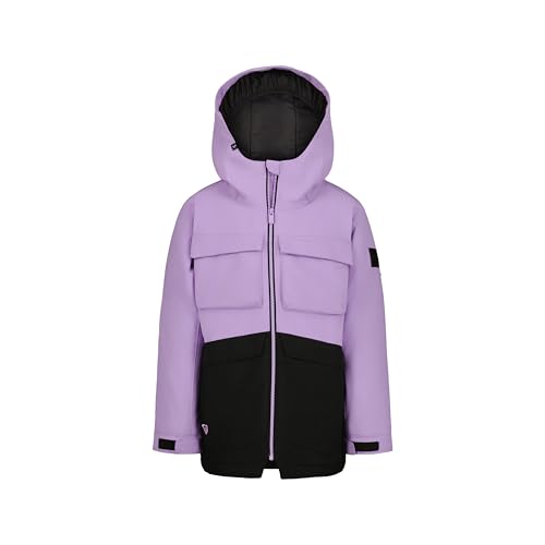 Image of Roxy Girls' Heavyweight Ski Snow Hooded Jacket, Insulated & Waterproof