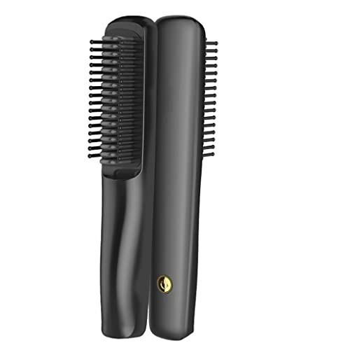 Peine alisador eléctrico para cabello recargable miniatura 1