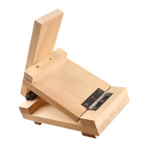 PRETYZOOM Pressing Leather Mold Dumpling Wrapper Press Wood Dough Presser for Homemade Dumplings