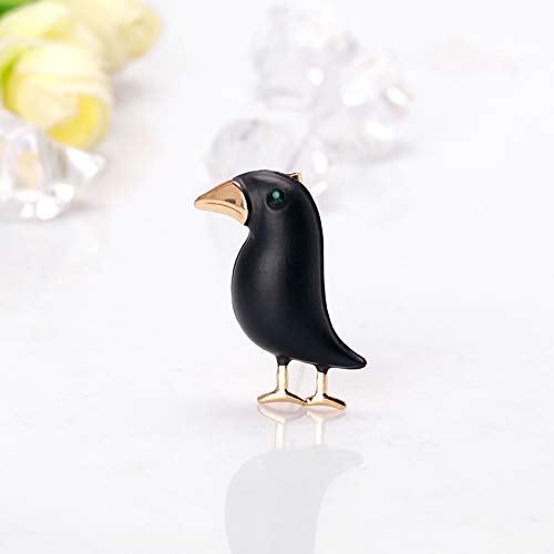 Doitsa Spilla gioielli fantasia Corvo moda