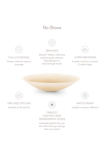 Image of NOOD New York Women's No Show Adhesive Nipple Covers