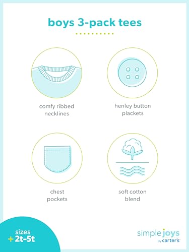 Simple Joys by Carter's Boys' Henley Shirt
