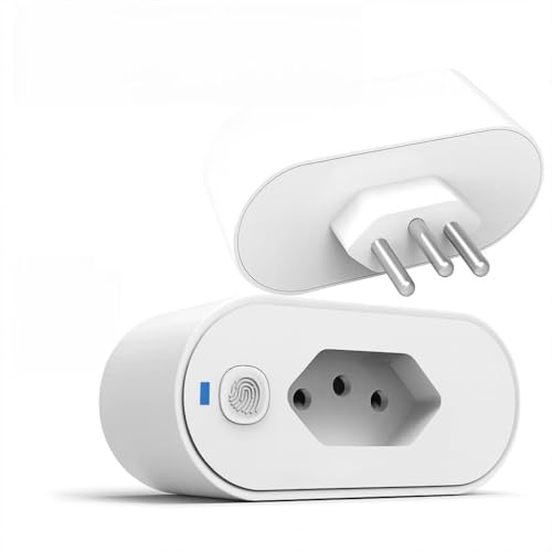 Tomada Inteligente Wi-Fi Bivolt com Monitor de Consumo – Alexa, G...