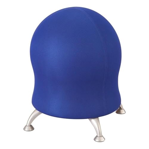 Pemberly Row Modern/Contemporary Ball Chair in Blue Finish