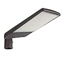 Paby LED Parking Lot 150W/120W/100W Area Light 24000LM Commercial Outdoor Lighting 3000K/4000/5000K Beam Angle T3/T4/T5 Adjustable Slip Fitter Mount LED Shoebox Light for Roadways Stadium Barn Court