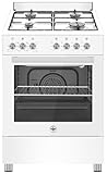 cuisinière gaz germania tu64c21dx inox Bertazzoni La Germania SE664EB/24 Cuisinière électrique gaz blanc