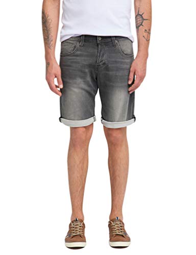 MUSTANG Herren Chicago Shorts, Schwarz (Medium Bleach 313), W40(Herstellergröße: 40) Cover