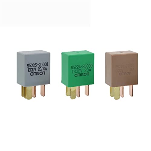 Relé de coche 12V 35A 4 pines para solucionar fallos en la bomba de aceite y luces 2
