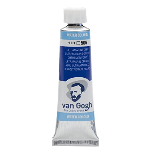 Van Gogh Aquarellfarbe, 10ml Tube, Ultramarin dunkel 506