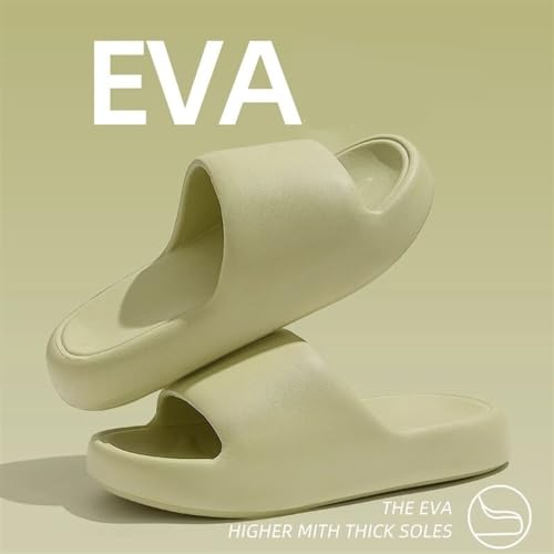 GRFIT Bathroom Slippers Thick Sole Cloud Slippers for Women and Men, Lightweight Non-Slip House Slippers, Shower Shoes, Indoor Slides, Bath Sandals Shower Sandals3