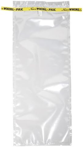 6" x 15" x 3 mil 42 oz. Whirl-Pak Sampling Bags