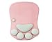 WESAPPINC Cat Paw Mouse Pad with Wrist Support Cushion Soft Silicone Wrist Rests Ergonomic Cute Mousepad