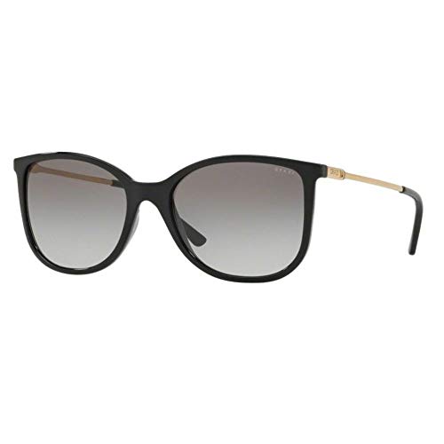 Óculos de Sol Grazi Massafera GZ4020 F742 Preto Lente Cinza Degradê Tam 55