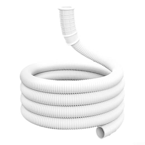 CurrentFit - Tubo di scarico per lavatrice, tubo di drenaggio flessibile tagliato su misura, prolunga per tubo dell'acqua a prova di perdite, lunghezza regolabile (1 m)