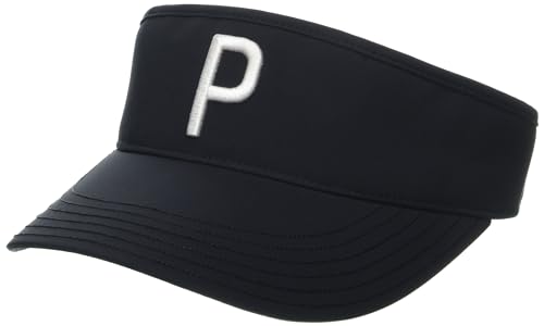 La Mejor Recopilación de Reloj Puma Negro los mejores 5. 44 Puma Tech P - Visera Ajustable para Hombre, Negro Puma, One Size