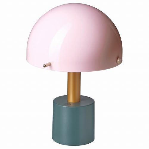 IKEA �C�P�A LED���o�C�������v �d�r�� ���C�g�s���N �_�[�N�O���[�O���[�� 26cm m70575914 NODMAST �m�[�h�}�X�g