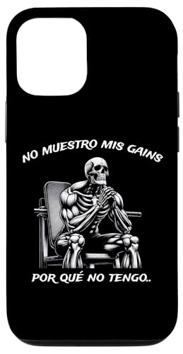Calacas Chidas Gym | Mexican Sayings Funny Sarcasm Slang �X�}�z�P�[�X iPhone 12/12 Pro �p