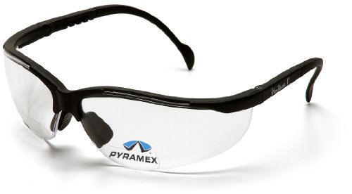 Preisvergleich Produktbild Pyramex Safety V2 Readers SB1810R25 stabile Schutzbrille mit integrierter Lesebrille / Weitsichtstärke +2.5 / besonders leichter Tragekomfort / farblose Gläser