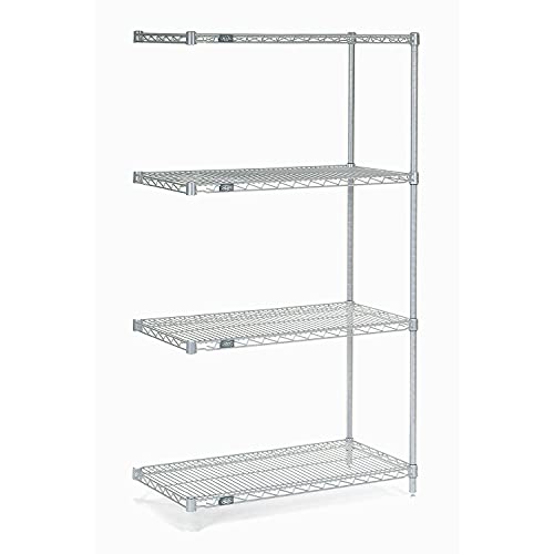 Nexel Chrome Wire Shelving Add-On, 48