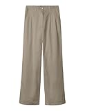 Lmtd Nlflyndt LW Pleat Loose Pant Noos, Savannah Tan, 12 años