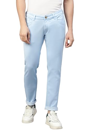 Image of Allen Cooper Regular Comfortable Mid Rise Denim Jeans for Men