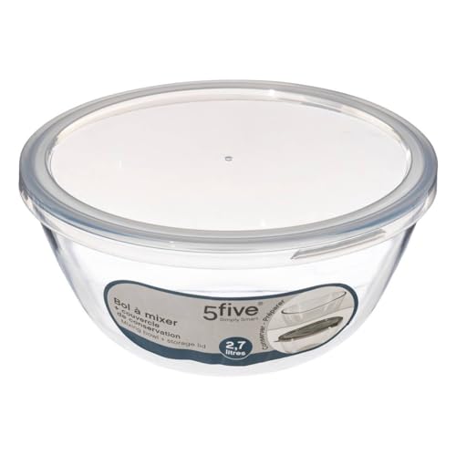 Miniatura 2 de 5five - Bol De 2,7 L Con Tapa De Cristal