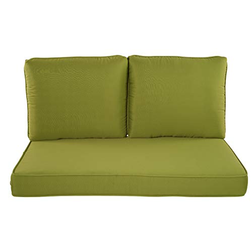 image for Quality Outdoor Living 29-BA02LV Loveseat Cushion, 46x26, Basil