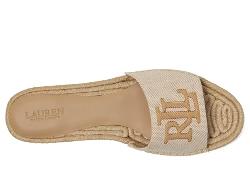 Image of Lauren Ralph Lauren Polly Cross-Dyed Canvas Espadrille