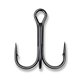 Mustad UltraPoint KVD Elite Series Round Bend Treble Hook with 1 Extra Strong/Standard Length Hook...