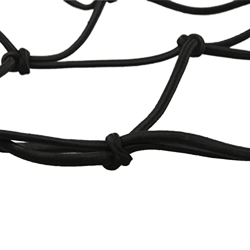 Cargo Net, Heavy-Duty Cargo Net for Pickup Truck Bed, Adjustable Cargo Net for SUV, Stretches to 8x12ft, Large Bungee Net 12 Carabiners, Truck Bed Net