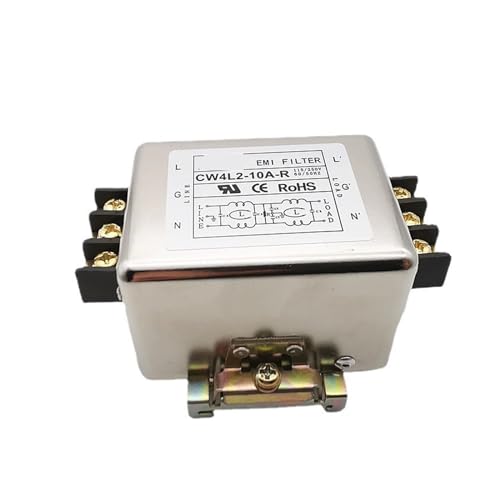 Filtre de puissance rail CW4L2-10A-R monophasé 220V 10A avec bornier de connexion
