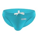 SoonerQuicker Badehose Herren Kordel Badeslip Herren Sexy Badeslip Herren Push Up Badehose Herren Slip Schwimmhose Herren Kurz Badehose Herren Ohne Taschen Swim Briefs Men
