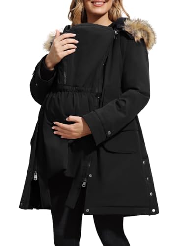 Maternity Fleece Lined Parka