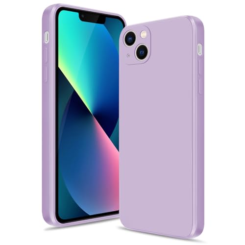 Btstring Silicone Case for iPhone 13, Purple