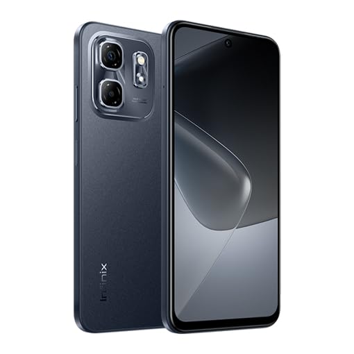 HOT 50I X6531B Unlocked Smartphone, 256GB, 4GB RAM, Sleek Black, Middle East Version (Sleek Black)